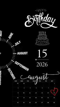 BDAY AUGUST 15