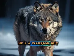 He’s a warrior 