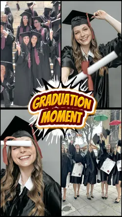 Graduation moment