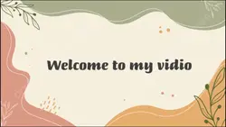 Opening video 