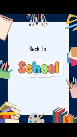 back to school