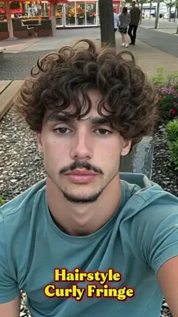 Hairstyle curly 