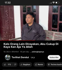 cukup di kayakan