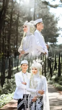 2 foto nikah 