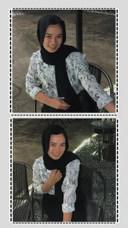 2foto versi butiran