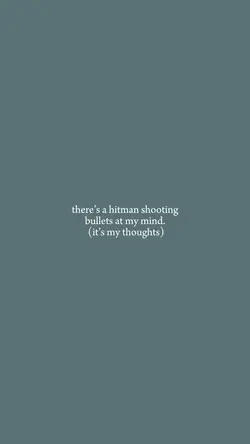 (It’s my thoughts)