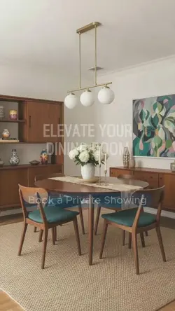 Quiet Dining Room Showcase