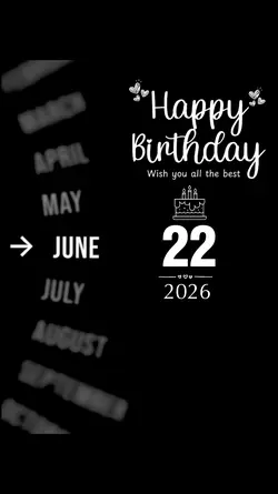 BDAY SON 22 JUNE
