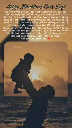 Lời chúc cha 19/11