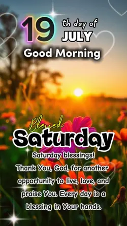 blessed Saturday 