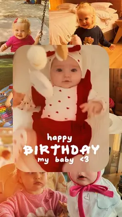 Birthday my baby 