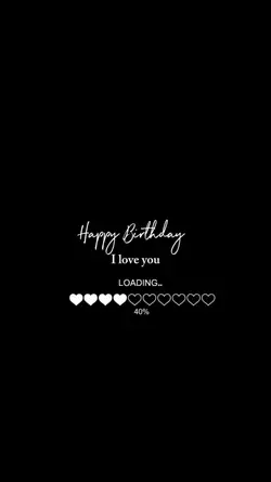 hbd and iloveyou