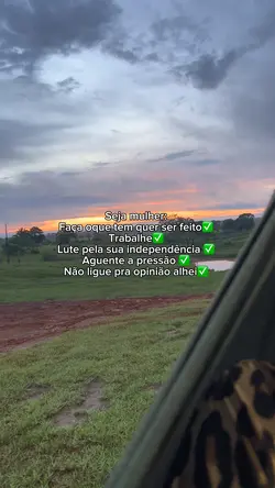 Seja mulher!