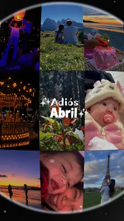 Adiós Abril ✈️