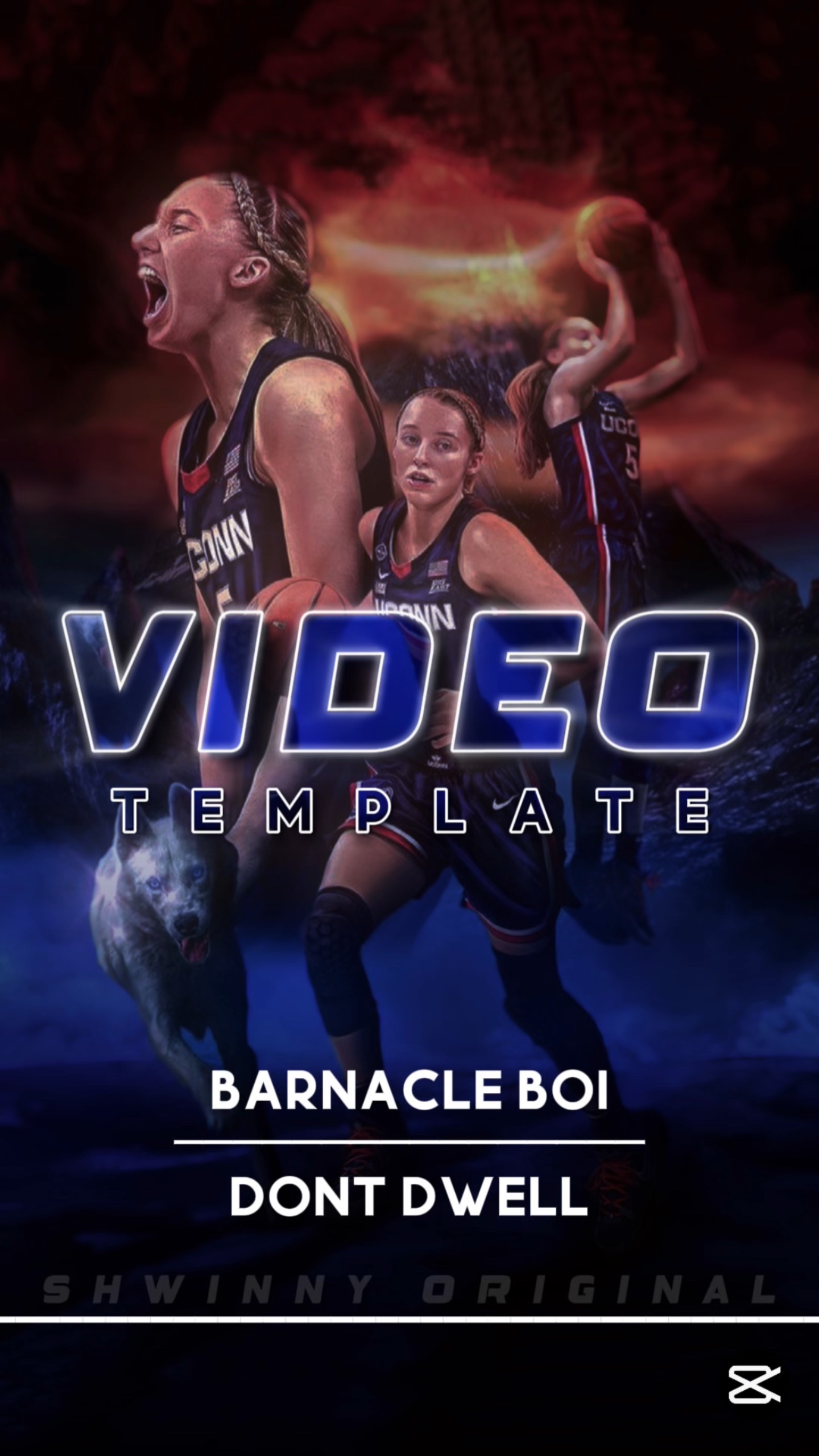 capcut template cover