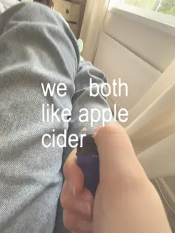 Apple cider 😋