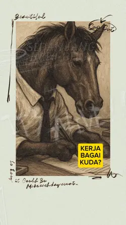 Kerja Bagai Kuda