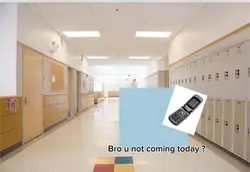 Im not coming today