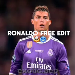 I do it solo ronaldo