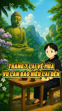 THÁNG 7 MÙA VU LAN 