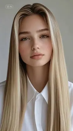 straight hair style 