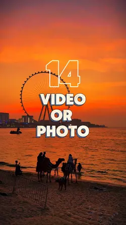 14 video or photo 