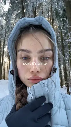 pov:it’s winter