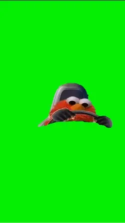 Elmo driving