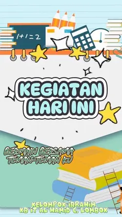 Kegiatanku hari ini