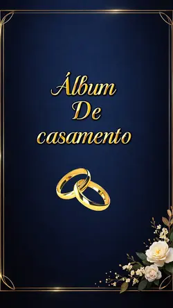 álbum de casamento 