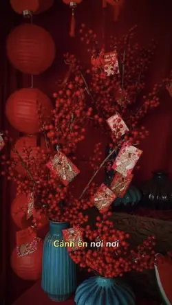 Mẫu đón Tết 