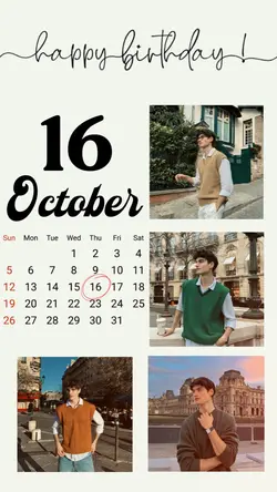 BIRTHDAY 16 OCTOBER