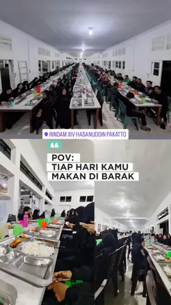 makan di barak milit