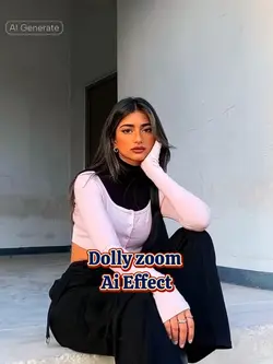Dolly zoom effect 