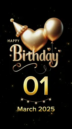 Hbd 01 March 2025