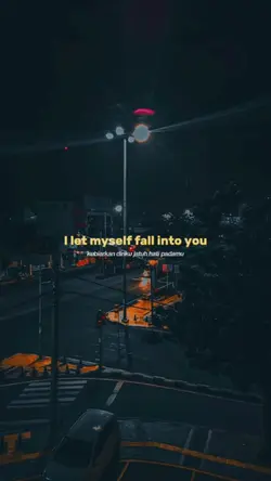 i let myself fall