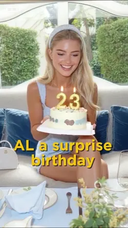 a surprise birthday 