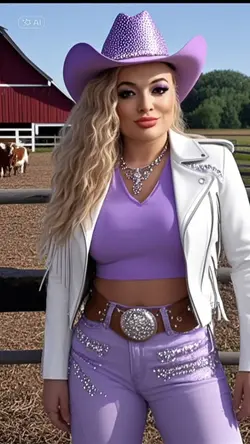 Purpel Cowgirl Ai