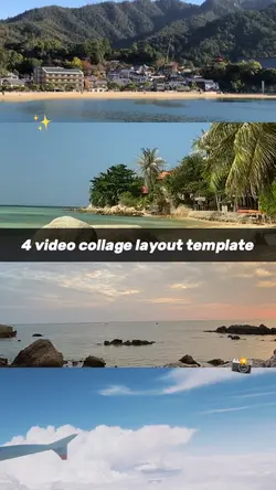 4 vid collage