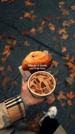 Just do it alone