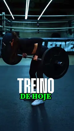 treino de hoje 
