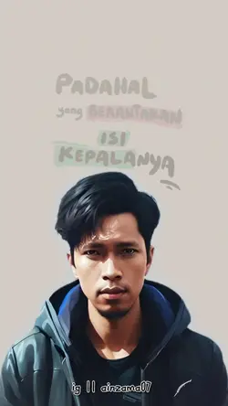 berantakan isi kpala