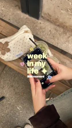 week in my life.