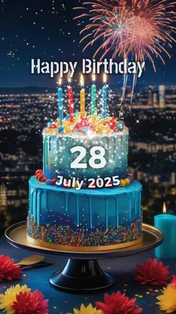 hbd 28 july 2025