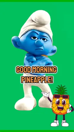 Smurf greenscreen 