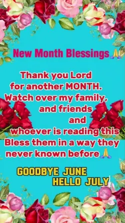 New Month Blessings 