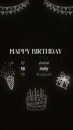 18 July 2025 birthda