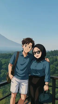 Anime couple by