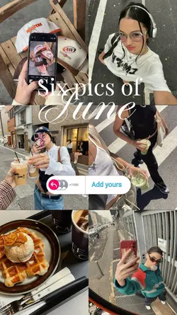 Six pics of june