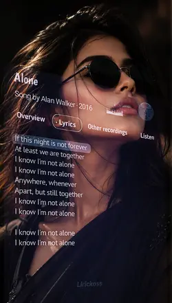 alone